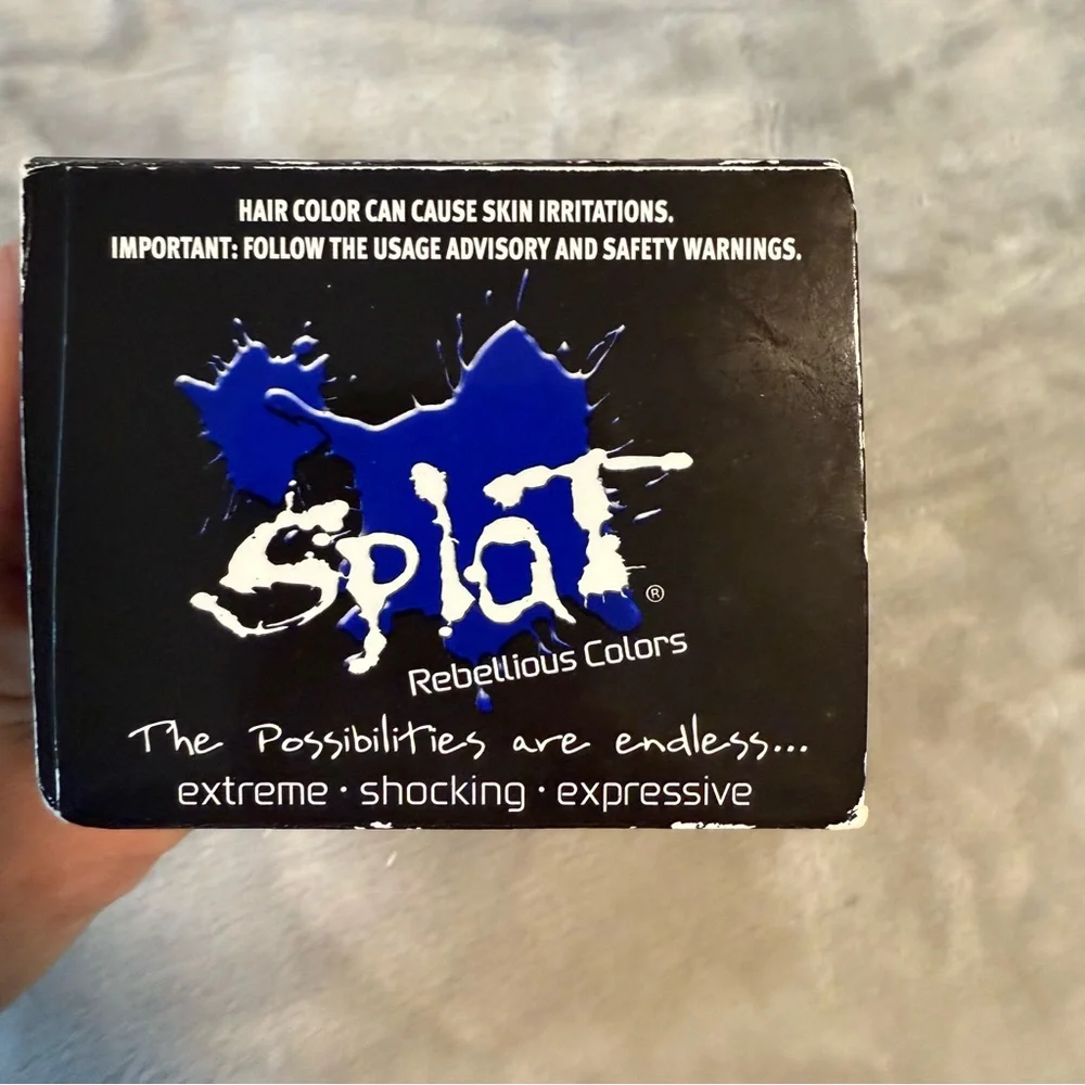 Splat BLUE ENVY Rebellious Hair Color Complete Kit NEW‎
